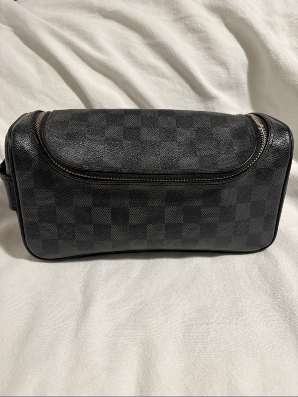 Authentic LV Damier Graphite Toiletry bag.